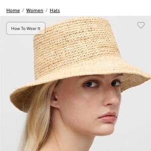 J. Crew Tan Woven Hat